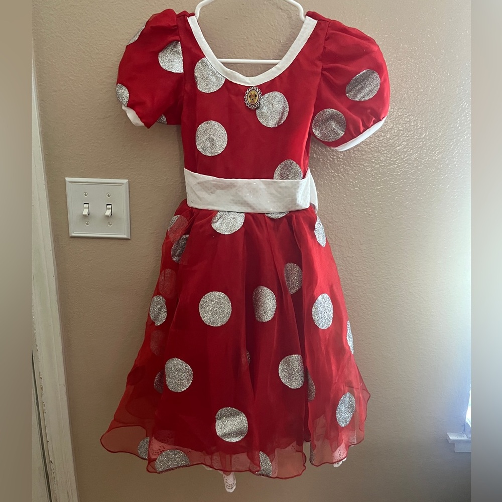Walt Disney World Disneyland Resort Minnie Mouse Dress Size Large 10-12